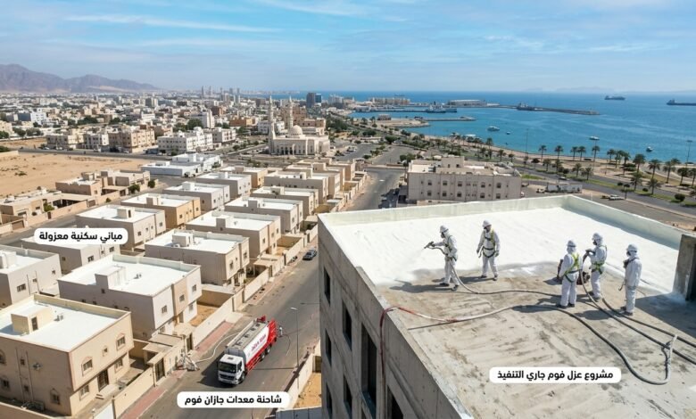 عزل فوم بجازن