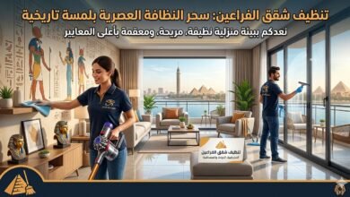 تنظيف شقق بالفراعيين