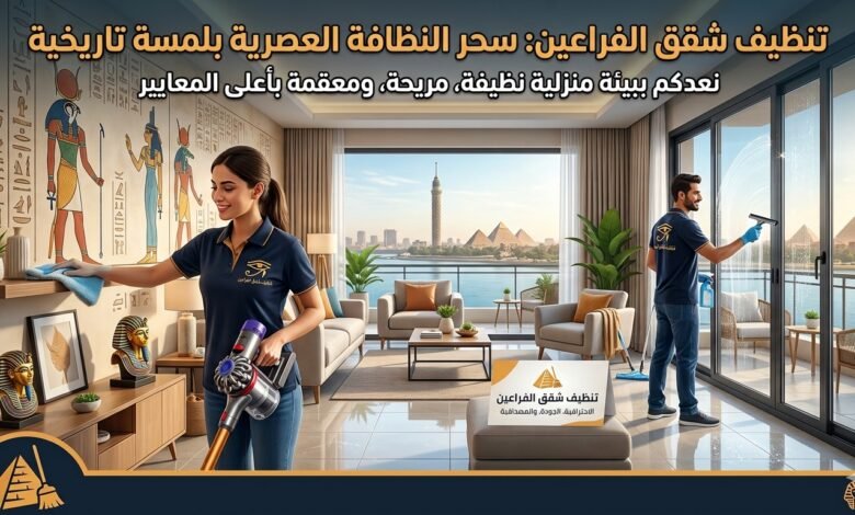 تنظيف شقق بالفراعيين