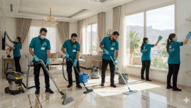 شركة تنظيف فلل بابها