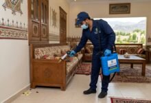 شركة مكافحة صراصير بسراه عبيدة