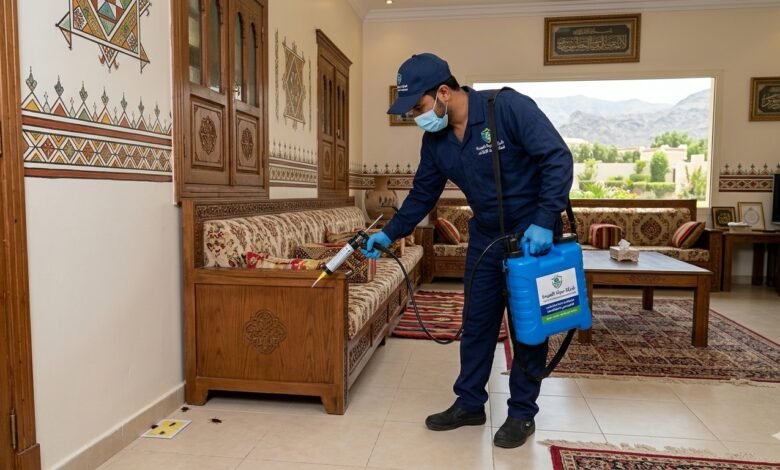 شركة مكافحة صراصير بسراه عبيدة
