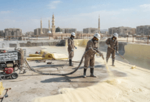 فحص عزل الأسطح في فلل خميس مشيط – شركة سرعة الحلول
