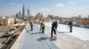 عزل الأسطح بالرياض