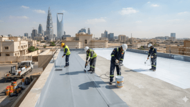 عزل الأسطح بالرياض
