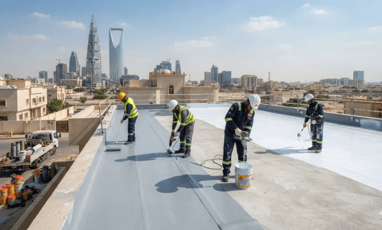 عزل الأسطح بالرياض