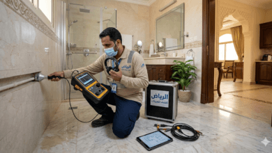 كشف تسربات المياه بالرياض