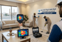 شركة سرعة الحلول لكشف تسربات المياه