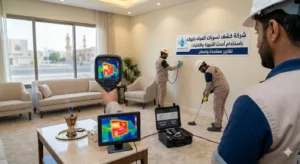 شركة سرعة الحلول لكشف تسربات المياه