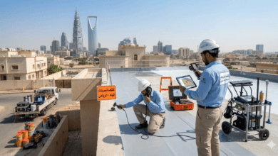 كشق تسربات المياه بالرياض