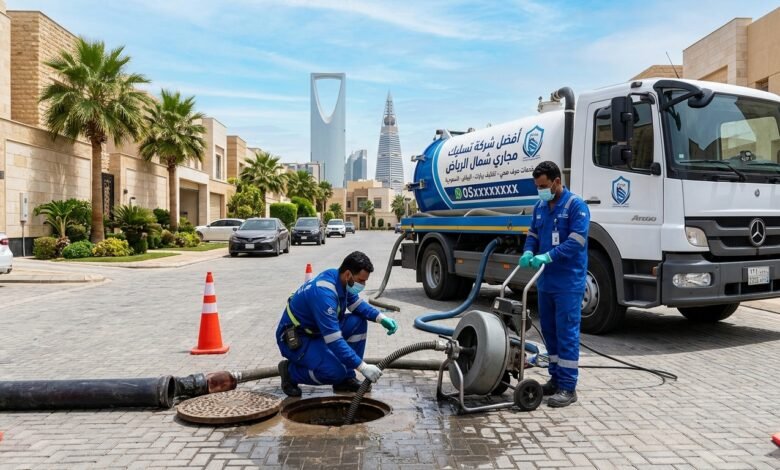 أفضل شركة تسليك مجاري شمال الرياض