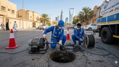 تسليك مواسير الصرف الصحي بالرياض
