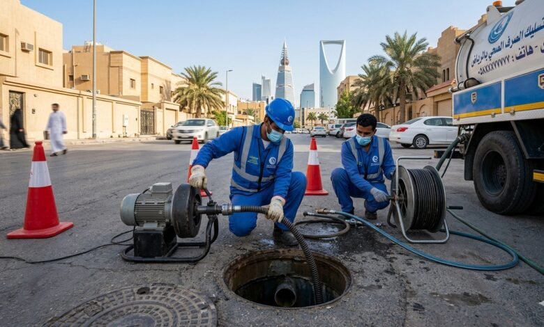 تسليك مواسير الصرف الصحي بالرياض